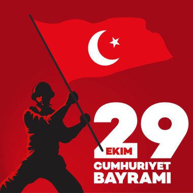 29 ekim Cumhuriyet Bayramı kutlu olsun, Cumhuriyet Bayramı Türkiye. Çeviri: 29 Ekim Cumhuriyet Bayramı Türkiye ve Türkiye'de Ulusal Bayram kutlu bayram