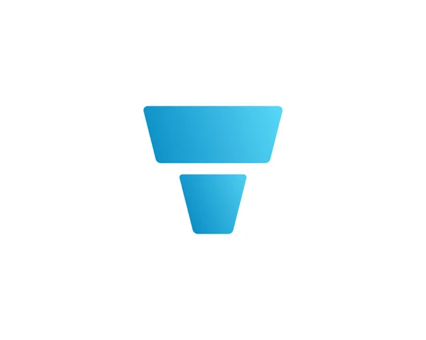 Letra Con Elementos Plantilla Diseño Icono Logotipo Antorcha — Vector de stock