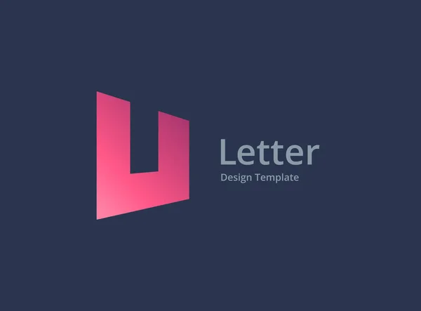 Letter Logo Pictogram Ontwerp Template Elementen — Stockvector