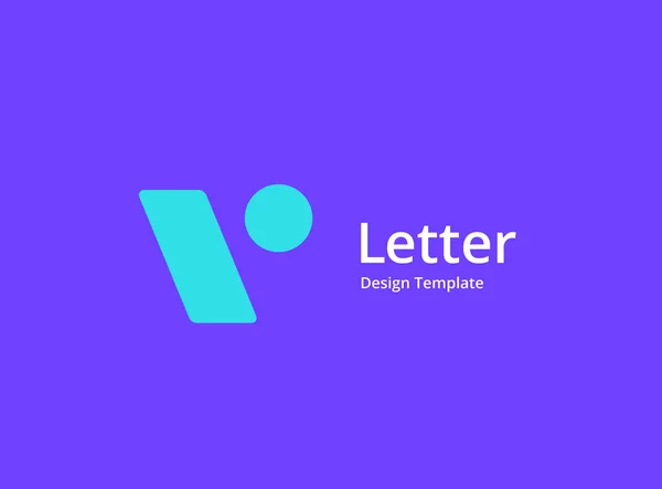 Letter Logo Pictogram Ontwerp Template Elementen — Stockvector