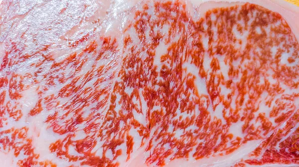 Kagoshima Wagyu Ribeye Van Boerderij Nozaki Kyushu Japan Vlees Van — Stockfoto