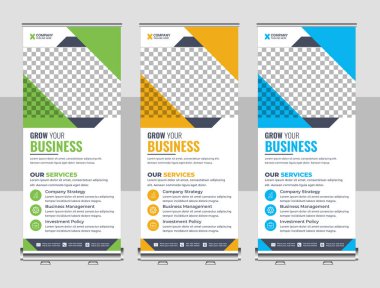 Kurumsal rulo pankartı, yukarı çekin, iş ilanı, ekran, x-afişi ve bayrak-pankartı