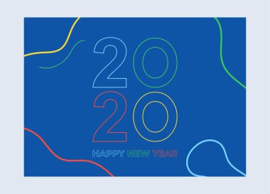 2022 yılbaşı poster seti. Mavi arkaplan ile metin. Mutlu Noeller ve mutlu yıllar. Modern minimalistik biçim.