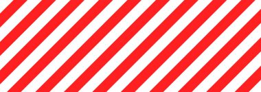 Noelsiz Şablon - Kırmızı ve Beyaz Çizgili Arkaplan. Yeni yıl kapağı, poster, afiş.