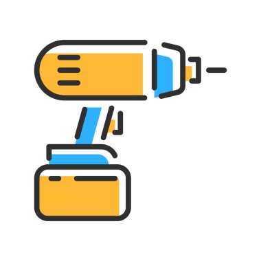 screwdriver line icon. vector illustration concept