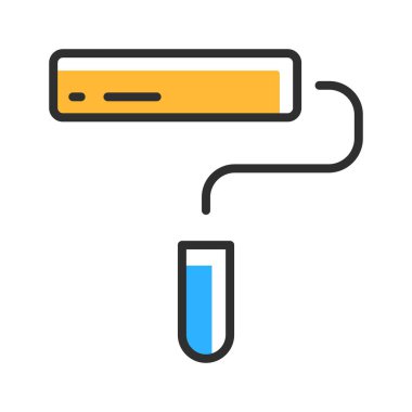 Work tool line icon. Vector illustration concept