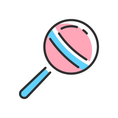 Children toy icon. Vector illustration