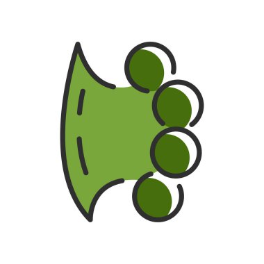 Brass knuckles line icon. Vector illustration concept