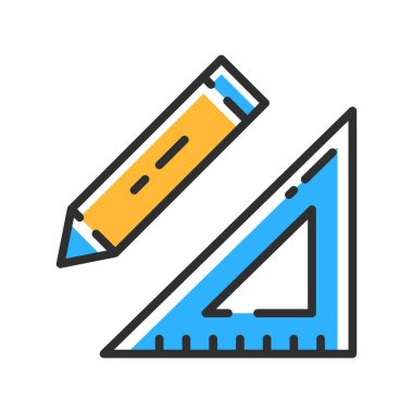 School line icon. Back to scgool outline logo concept. Vector illustration concept.