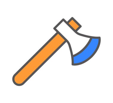 ax simgesi vektör illüstrasyon kavramı