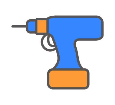 tornavida ikonu vektör illüstrasyon kavramı