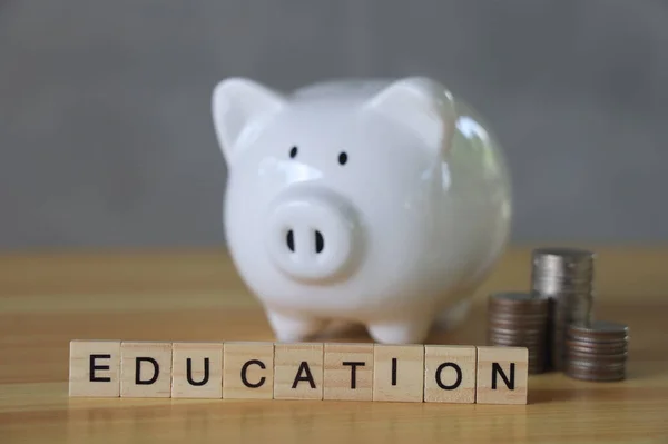 용어와 Stack Savings Education 컨셉트 — 스톡 사진