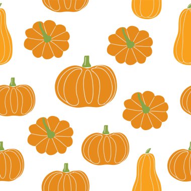 Autumn seamless pattern. Pattern for wrapping paper, textile and other design