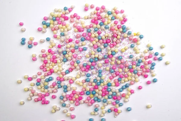 Elementos Pastelaria Decorativos Grage Açúcar Polvilha Para Decorar Bolos — Fotografia de Stock
