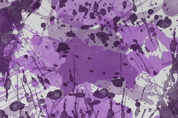 Tissu Fond Texturé Avec Des Taches Peinture Différentes Nuances Violet — Photo