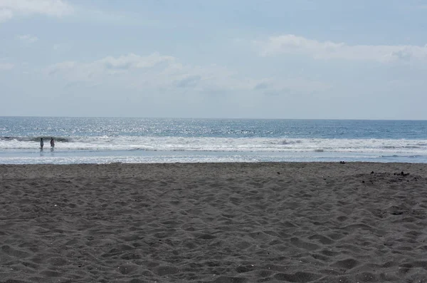 Paisaje Playa Día Soleado Playa Cuyutlan Colima México — Foto de Stock