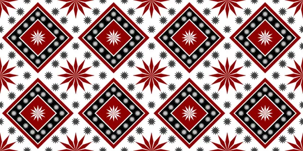 Geometrische Ethnische Muster Traditionelles Design Für Hintergrund Teppich Tapete Kleidung — Stockvektor