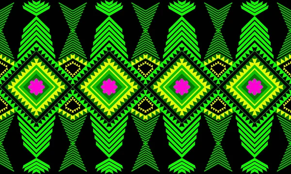 Geometrik etnik oryantal geleneksel desen. Şekil kabile nakışı. Arkaplan, duvar kağıdı, giysi, ambalaj, kumaş, vektör çizimi için tasarım