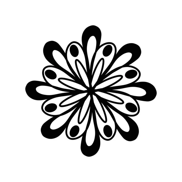 Flores Blanco Negro Para Decoración —  Fotos de Stock