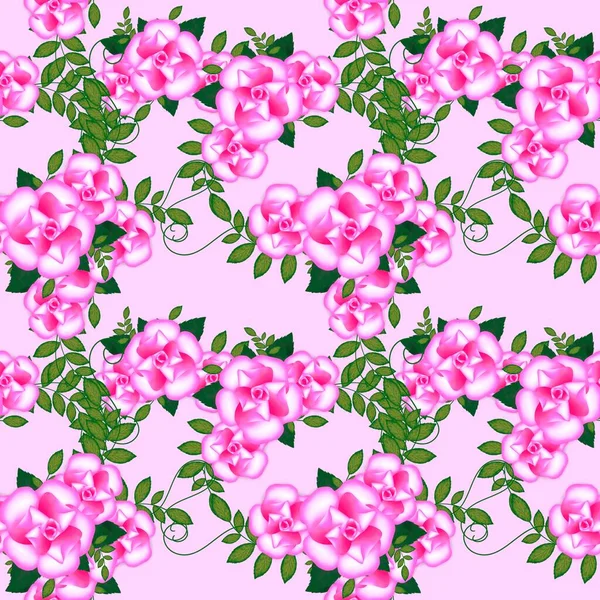 Rose fabric pattern for printing, shirts, books