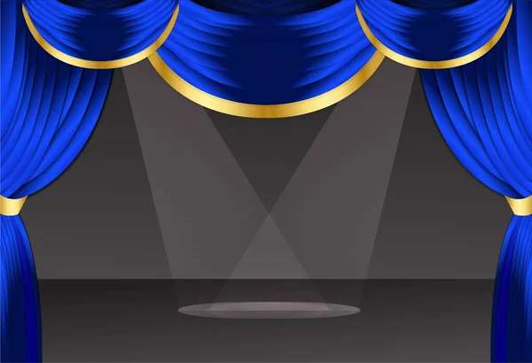 Dekorasyon vektörü illüstrasyonu için perdeli Tayland desenli sahne arkaplanı