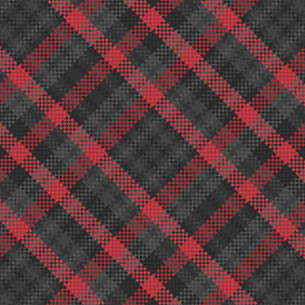 Tartan Sans Couture Motif Carreaux Fond Textile Illustration Vectorielle — Image vectorielle