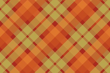 Kusursuz ekose desenli arka plan. Tekstil dokusu. Vektör illüstrasyonu.