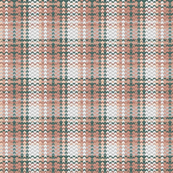 Padrão Xadrez Tartan Sem Costura Fundo Textura Têxtil Ilustração Vetorial —  Vetores de Stock