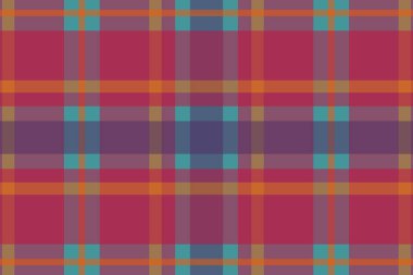 Kusursuz ekose desenli arka plan. Tekstil dokusu. Vektör illüstrasyonu.