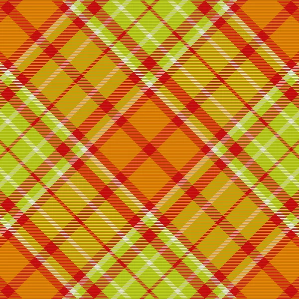 Nahtlose Weihnachten Tartan Karierten Hintergrund Vektorillustration — Stockvektor