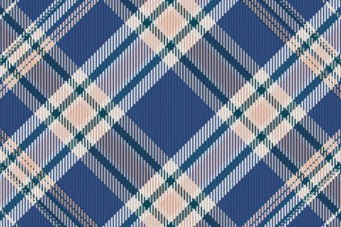 Kusursuz kış ekose desenli arka plan. Vektör illüstrasyonu.