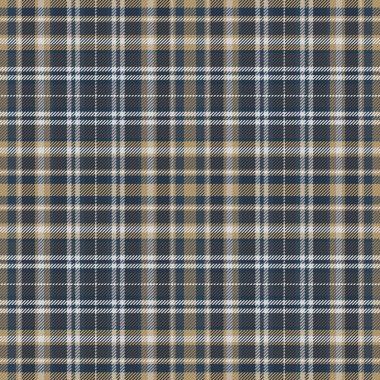 Kusursuz kış ekose desenli arka plan. Vektör illüstrasyonu.