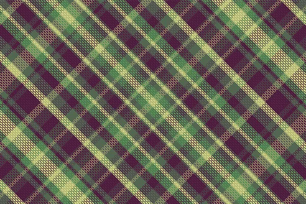 Bezešvé Zimní Tartan Kostkované Vzor Pozadí Vektorová Ilustrace — Stockový vektor