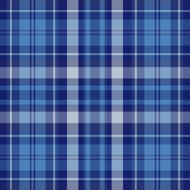 Kusursuz kış ekose desenli arka plan. Vektör illüstrasyonu.