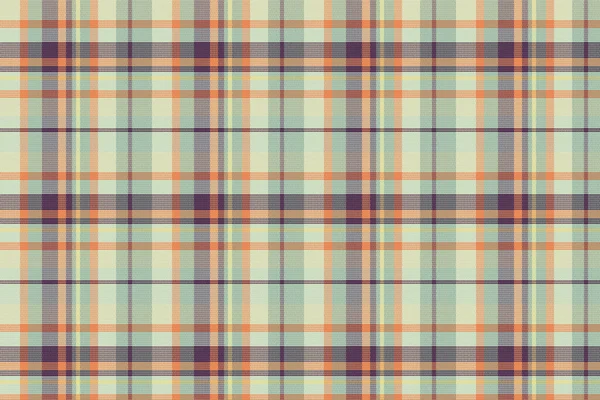 Seamless Tartan Plaid Pattern Background Valentine Color Vector Illustration — 图库矢量图片