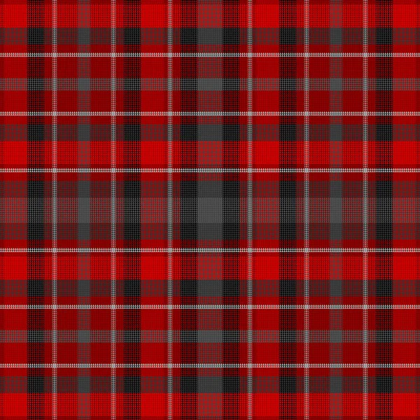 Sömlös Tartan Rutig Mönster Bakgrund Med Valentine Färg Vektorillustration — Stock vektor