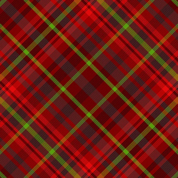 Seamless Tartan Plaid Pattern Background Valentine Color Vector Illustration — Stock vektor