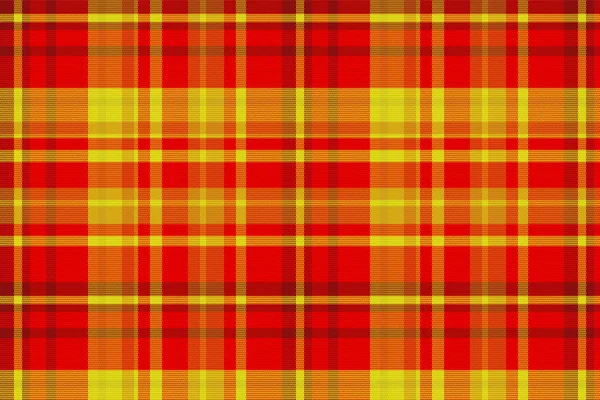 Seamless Tartan Plaid Pattern Background Chinese New Year Color Vector —  Vetores de Stock