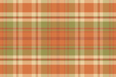Kusursuz ekose desenli, klasik renkte bir arka plan. Vektör illüstrasyonu.