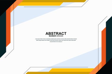 Beyaz renk üzerine soyut afiş arkaplanı. Vektör illüstrasyonu.