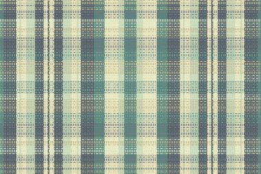 Kusursuz ekose desenli, klasik renkte bir arka plan. Vektör illüstrasyonu.