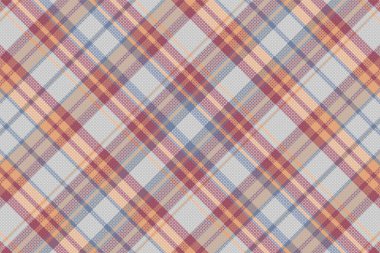 Kusursuz ekose desenli, klasik renkte bir arka plan. Vektör illüstrasyonu.
