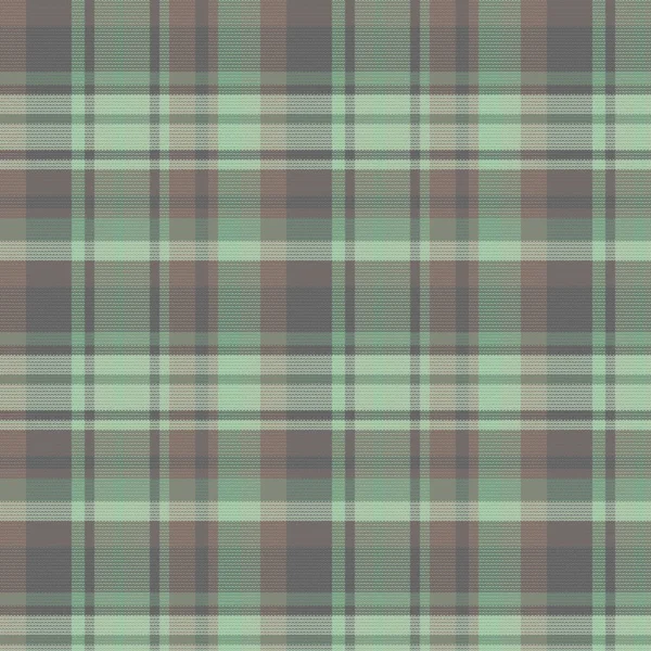 Seamless Tartan Plaid Pattern Background Vintage Color Vector Illustration — Stockový vektor