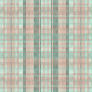 Kusursuz ekose desenli, klasik renkte bir arka plan. Vektör illüstrasyonu.