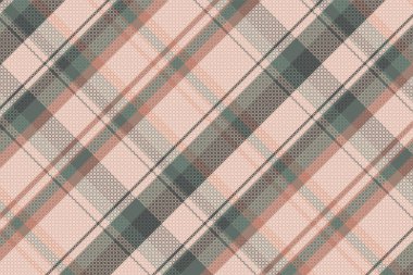 Kusursuz ekose desenli, klasik renkte bir arka plan. Vektör illüstrasyonu.