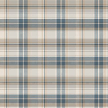 Kusursuz ekose desenli, klasik renkte bir arka plan. Vektör illüstrasyonu.