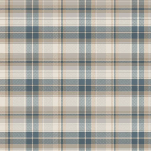 Seamless Tartan Plaid Pattern Background Vintage Color Vector Illustration — Stockvektor