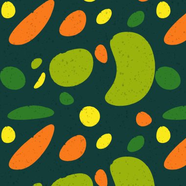 Soyut el fırçası desenli arka plan. Vektör illüstrasyonu.