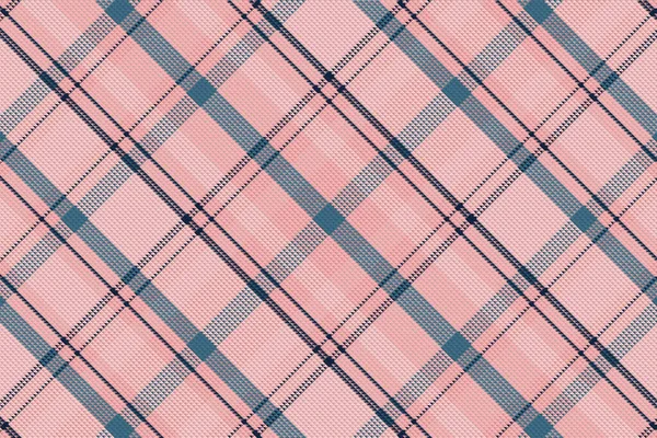 Seamless Tartan Plaid Pattern Background Vintage Color Vector Illustration — Vetor de Stock