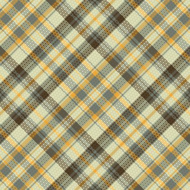 Kusursuz ekose desenli, klasik renkte bir arka plan. Vektör illüstrasyonu.